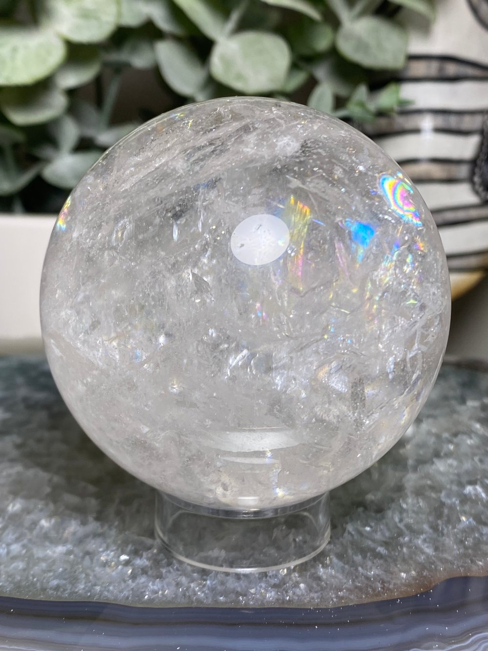 Clear Quartz Sphere 