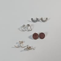 Image 1 of Silver Earrings by Rachel Butlin