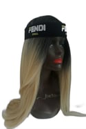 Black Fendi Fashion Headband