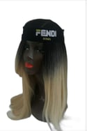 Black Fendi Fashion Headband