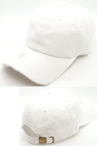 Image 3 of Blank Vintage Destressed Cotton Low Profile Dad Hat