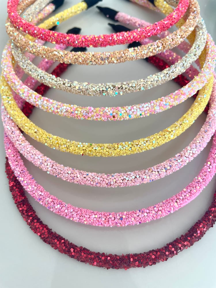 Image of Glitter headbands 