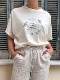 Image 1 of SKP Illustrated T-shirt in Cream 