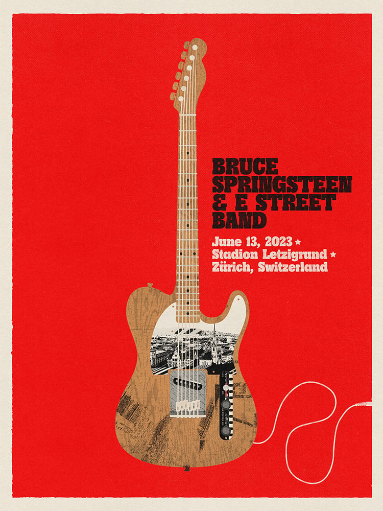Image of Springsteen 2023 -Zurich, Switzerland AP