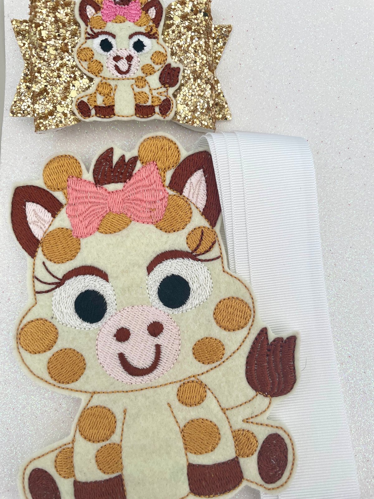Image of Animal bow holder gift set