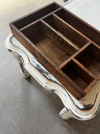 Image 2 of Vintage Divided Box /Tray / Display Shelf