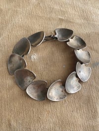 Image 1 of 50s SWEDISH STERLING SILVER BRACELET (2)