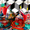 Greeting Cards My Kitchen Floor Set of 4 
