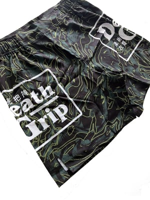 Image of 'Swamp Camo' shorts.