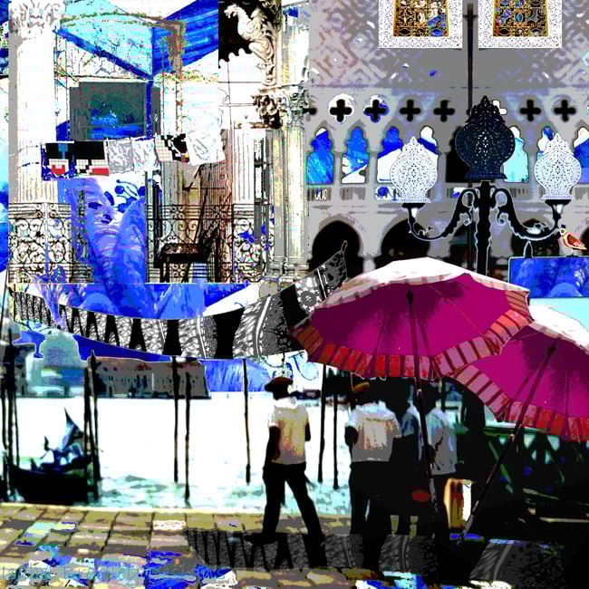 Greeting Cards Portuguese & Venetian Set of 4 