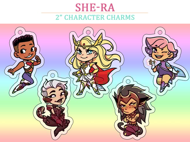 She-Ra Keychains