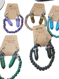 Crystal earring and bracelet set 