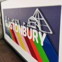 Glastonbury  Festival Framed Artwork