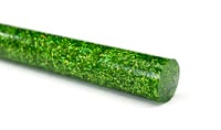 Image 1 of Green Holographic custom bespoke pen blanks, high pressure cured with Alumilite Resin. Bespoke ready