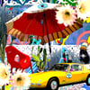 Greeting Cards Sporty Cars Set of 4 
