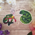 Botanical Dragons - Matte Vinyl Stickers - Volume 2