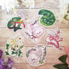 Botanical Dragons - Matte Vinyl Stickers - Volume 2