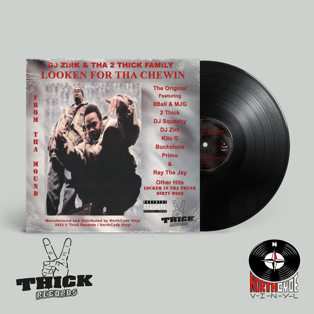 DJ Zirk & Tha 2 Thick Family - Looken For Tha Chewin (2LP / Col 