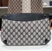 Image of  Vtg. Gucci Blue Monogram Clutch/Shoulder Bag 