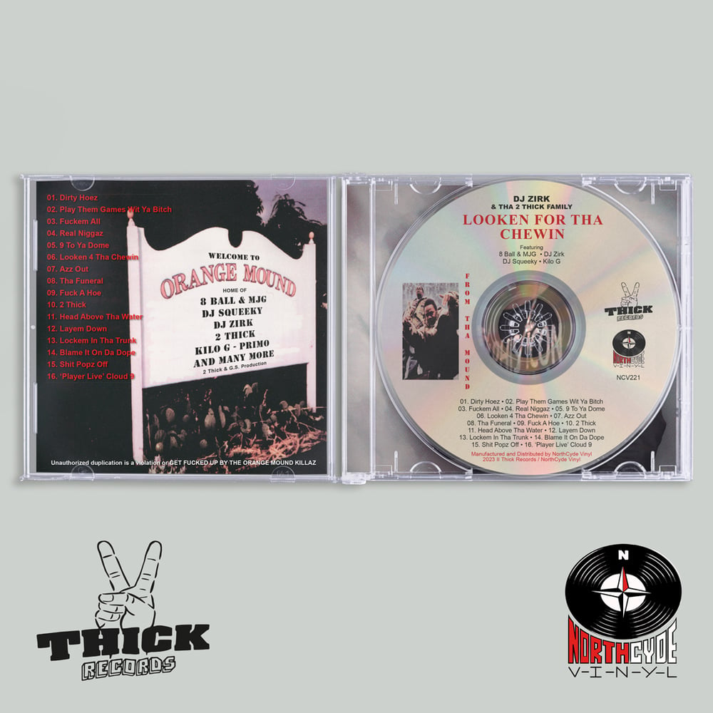 DJ Zirk & Tha 2 Thick Family - Looken For Tha Chewin (CD)