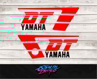 Image 1 of YAMAHA DT50MX Sticker set