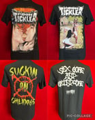 Image of Officially Licensed Poon Tickler "Suckin On Chillidogs" "Sex Gore and Grindcore" Shirts!!
