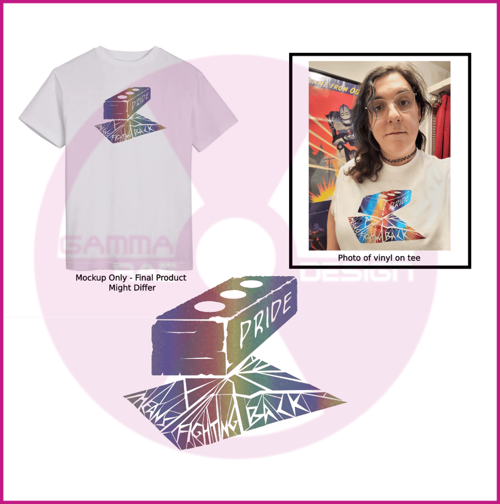 Image of PREORDER: Pride Means Fighting Back Tee (unisex)