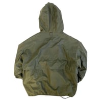 Image 4 of Vintage LL Bean by Lewis Creek Waxed Cotton Wading Jacket - Olive