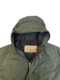 Image 3 of Vintage LL Bean by Lewis Creek Waxed Cotton Wading Jacket - Olive 