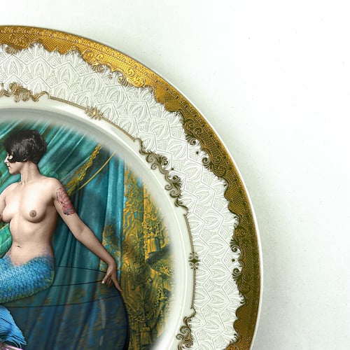 Image of The Beautiful Mermaid - Fine China Plate