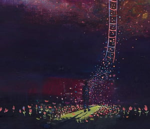 Image of Ladder to the Stars Print