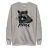 Big Sad Raccoon - Crew neck Sweatshirt