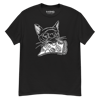 Pizza Cat - Black Unisex T-shirt