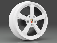 1/64 Scale Porsche Dakar Wheels 9mm
