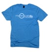 MZCL Logo Unisex Tee - Heathered Sapphire 