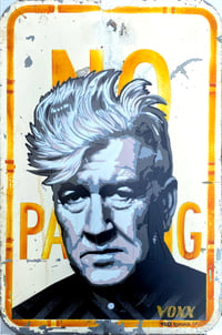 Image 1 of  "David Lynch"- No Parking Sign