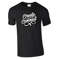 Image 1 of Create Learn Connect Unisex Tee