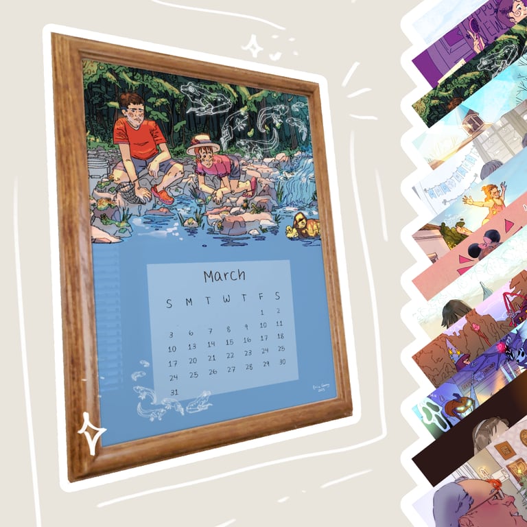 Poster Size Calendar Set (PRE-ORDER)