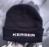 KERSER LOGO BLACK BEANIE