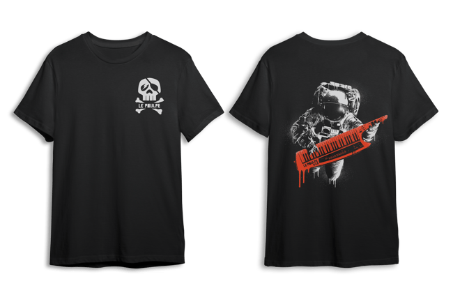 T-shirt Astronaute du Poulpe