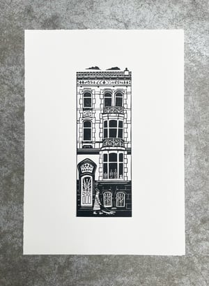 House with cactus