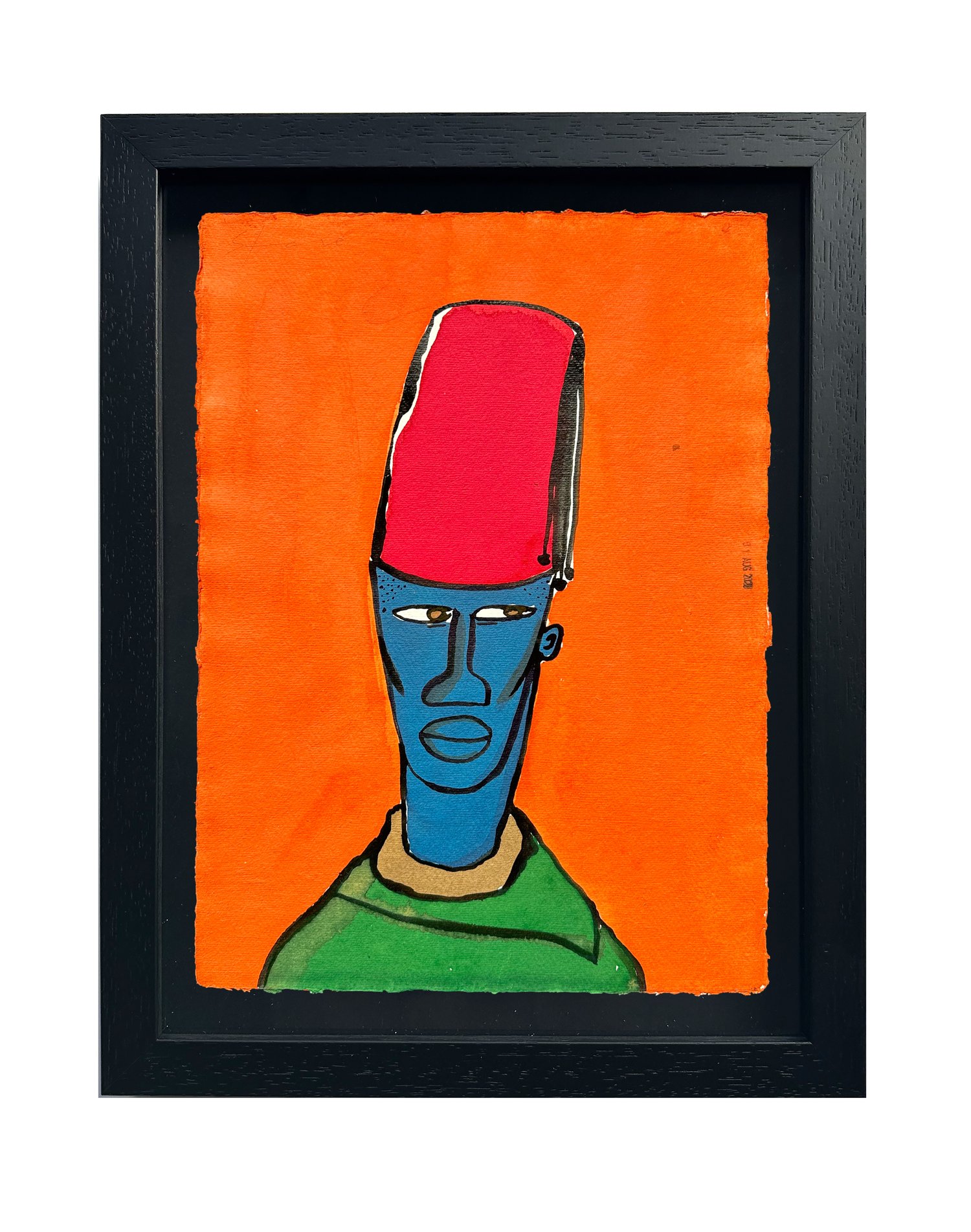 Image of 'Boy in Red Fez' by STEPHEN ANTHONY DAVIDS