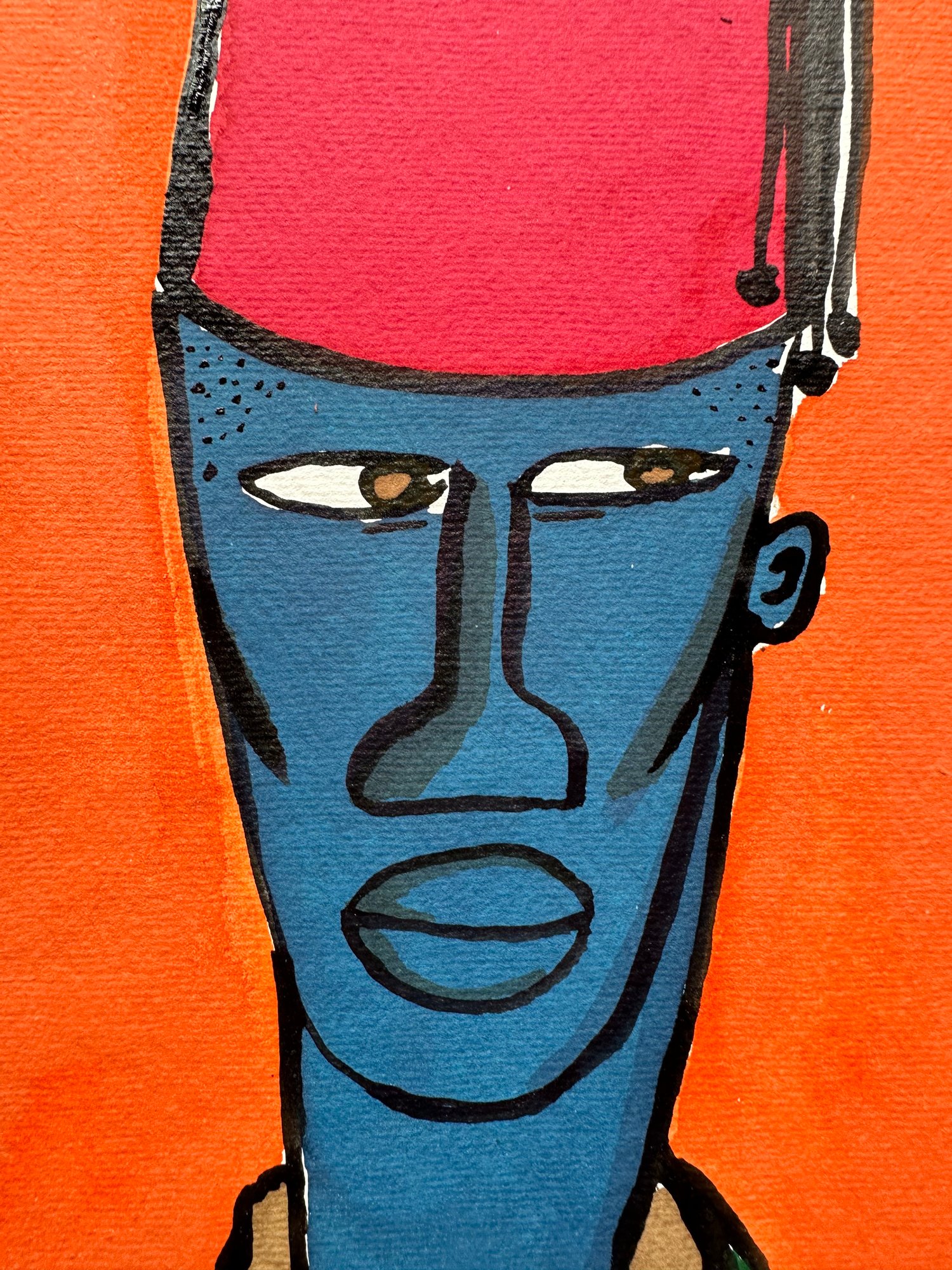 Image of 'Boy in Red Fez' by STEPHEN ANTHONY DAVIDS