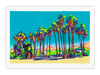 Indian Canyon Palm Trees (giclee Print, A3) 
