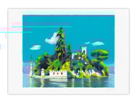 Image 1 of Isola di Loreto (giclee Print, A3)