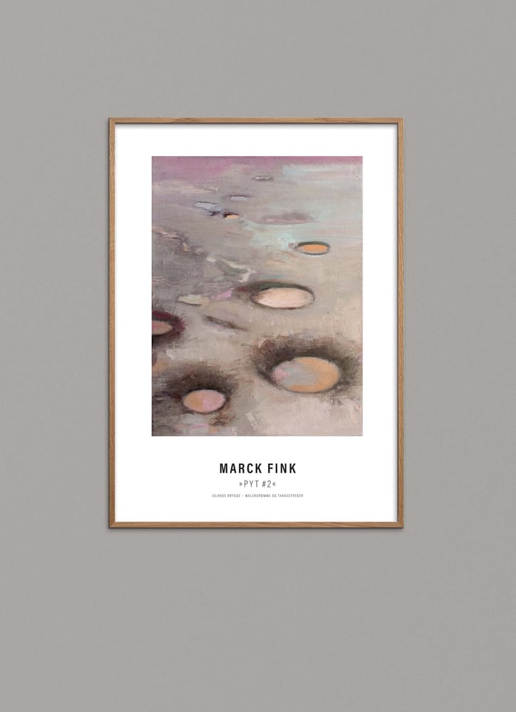 Image of Art poster / "Islands Brygge – Malerdrømme og tankestreger – Pyt #2"