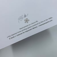 Image 4 of New hand-printed JDM Pao Greetings Cards, designed by Inkymole