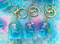 Image 2 of SM Mermaid shaker Keychains 