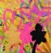 Image of SEAN WORRALL - Amaryllis (And Then There Were Three) - Acrylic on canvas, 40x40cm (May 2023)