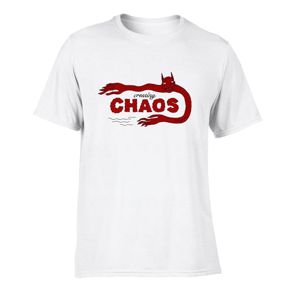 Image of Creating Chaos short sleeve T shirt by Polly Nor